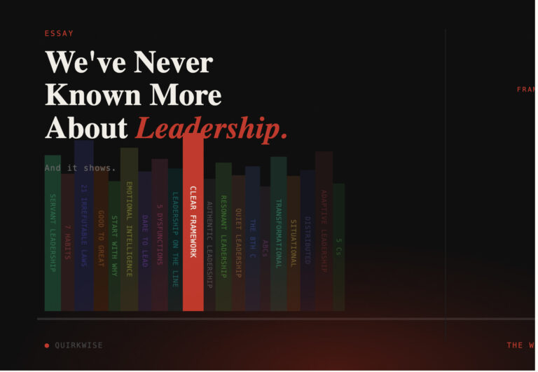 We’ve Never Known More About Leadership. It Shows.
